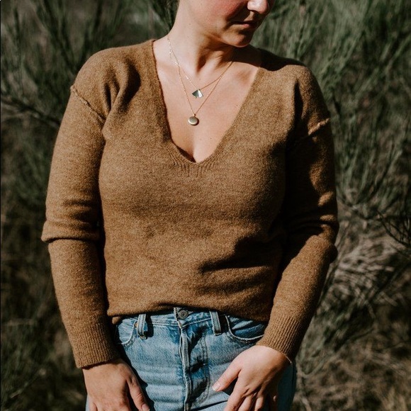 Guess Mirta Deep V Sweater - Picture 1 of 7